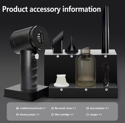 🔹 AeroVac – Компактна вакуумна прахосмукачка